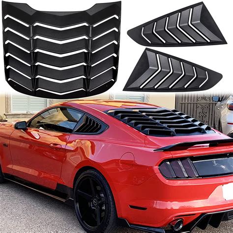 ford mustang gt 5.0 window louver